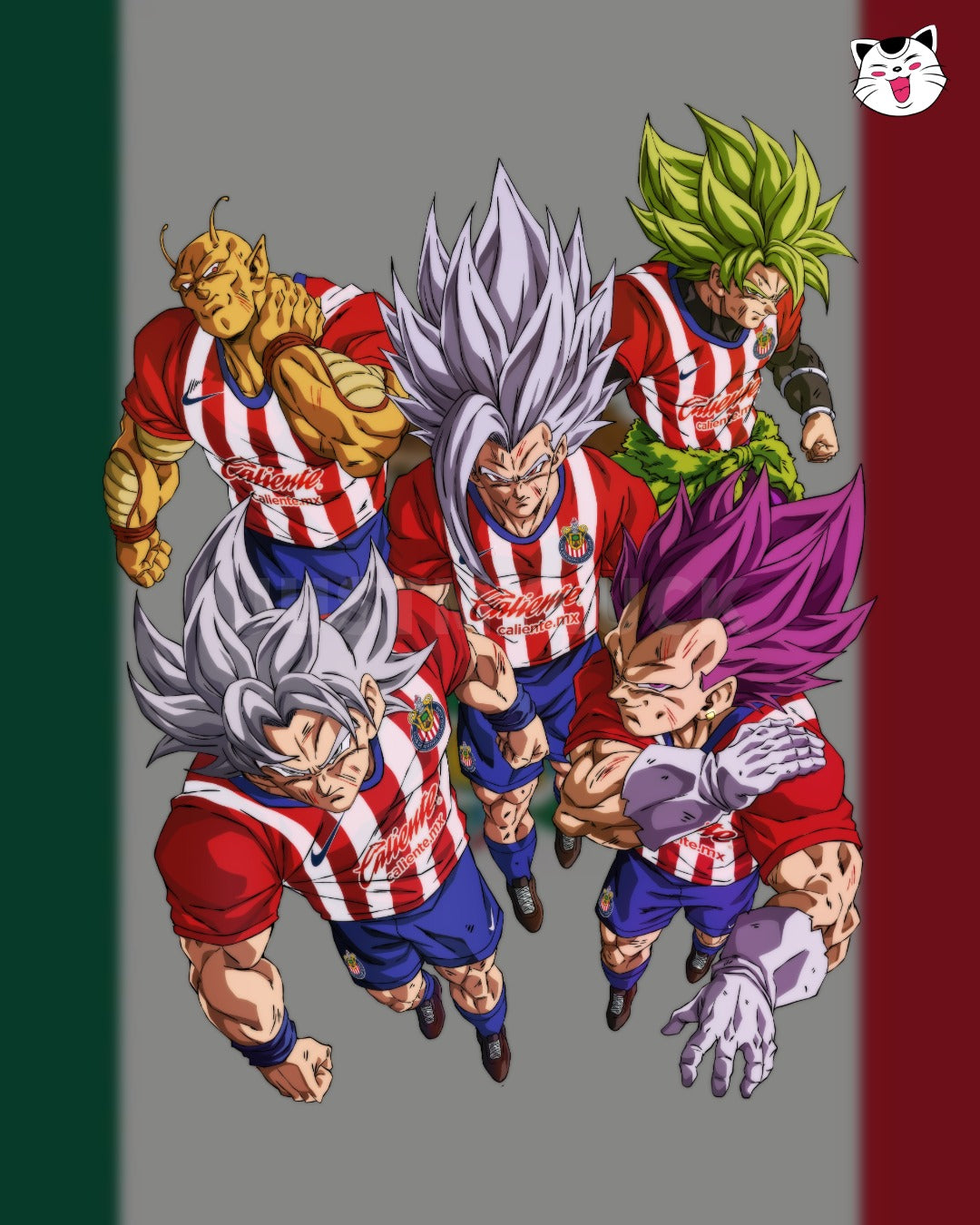 DB 5 GOATs CHIVAS Sticker