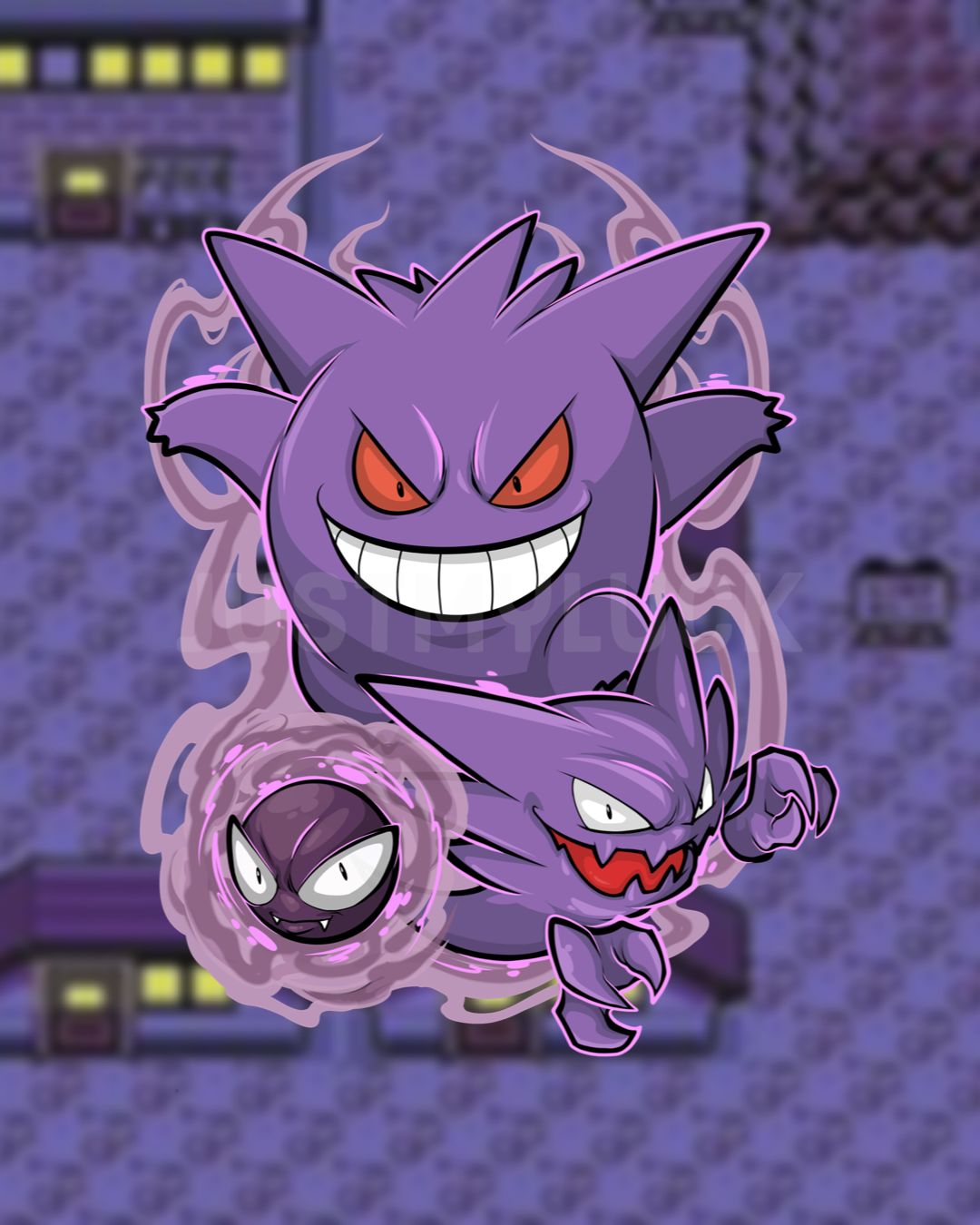 P Ghost Trio V3 Sticker