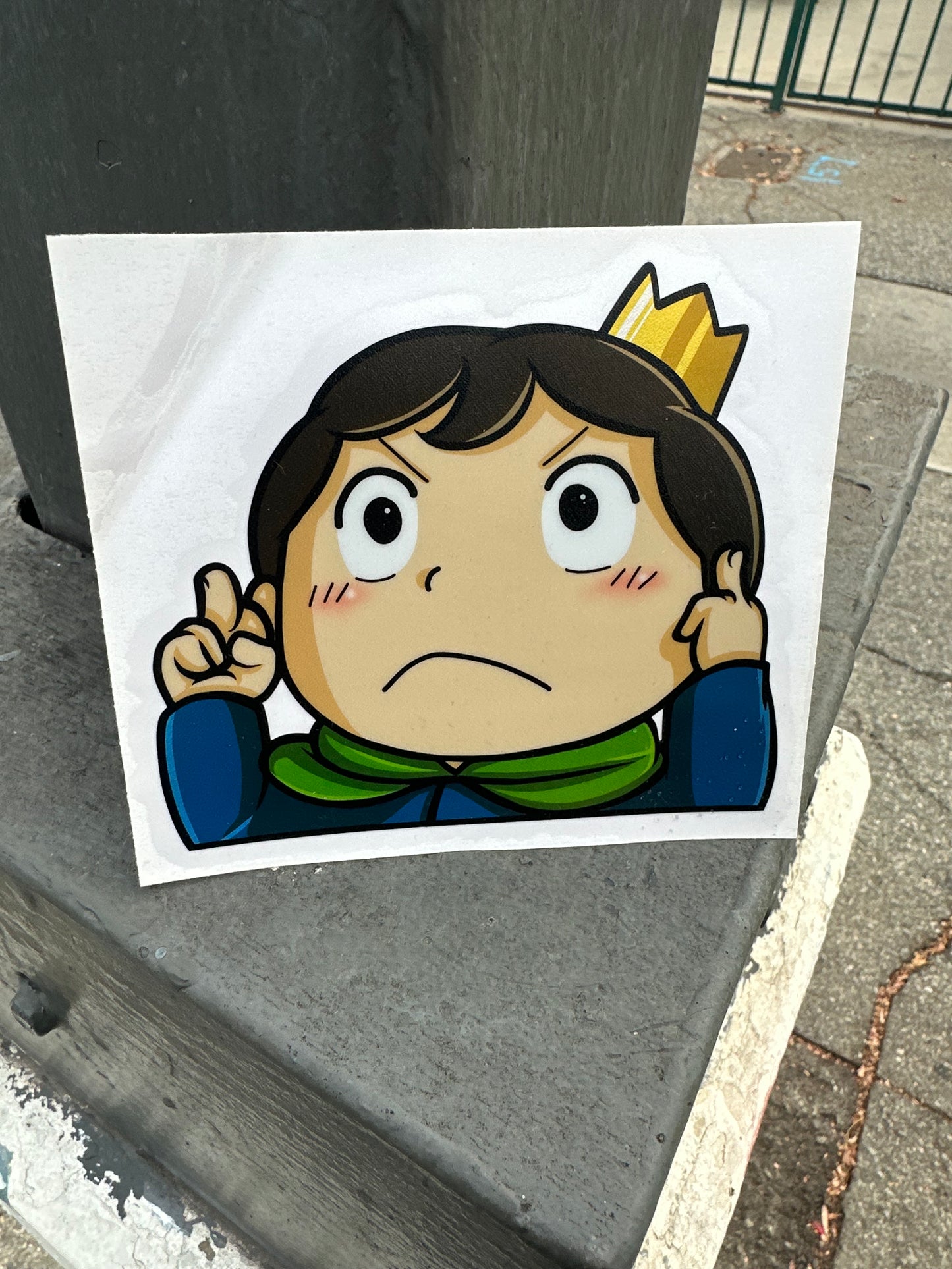 RK Little King Flipping Sticker