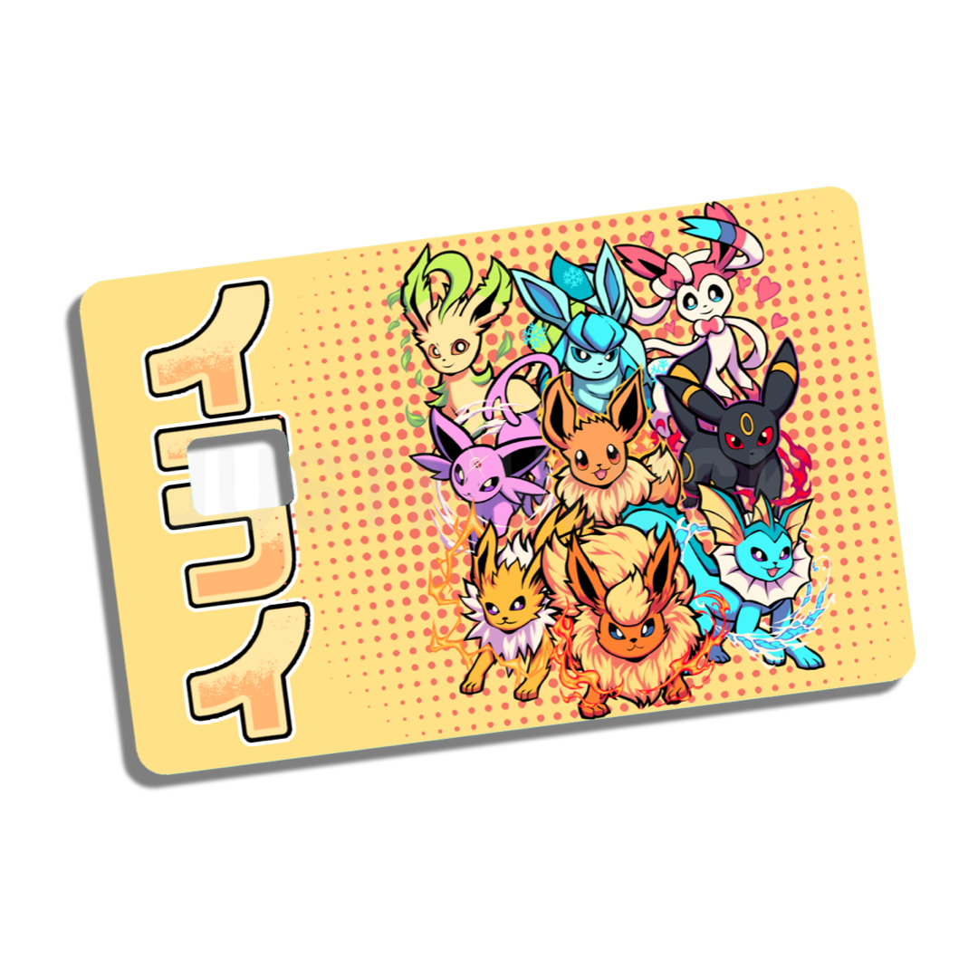 P EVlution Card Skin Sticker