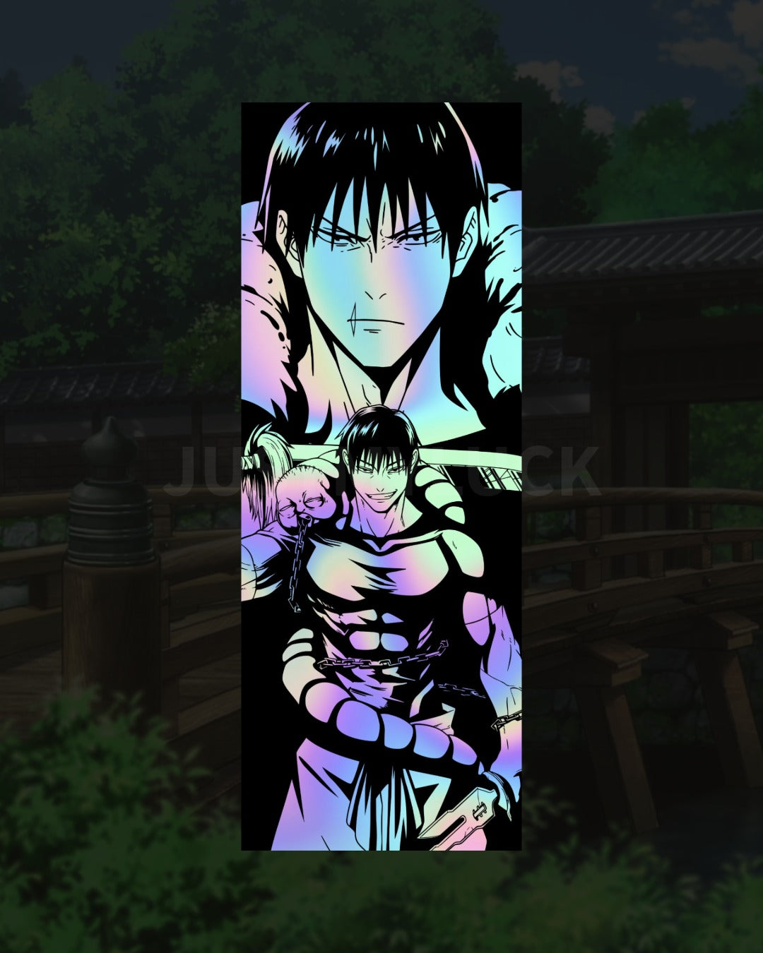 JJK TJI HOLO Slap Sticker