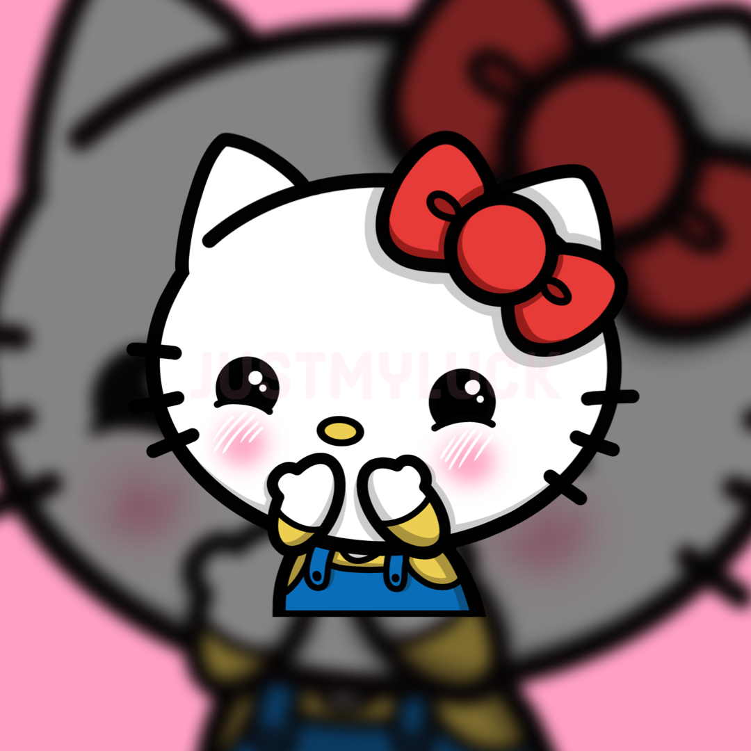 CatFriends HK Giggling Sticker