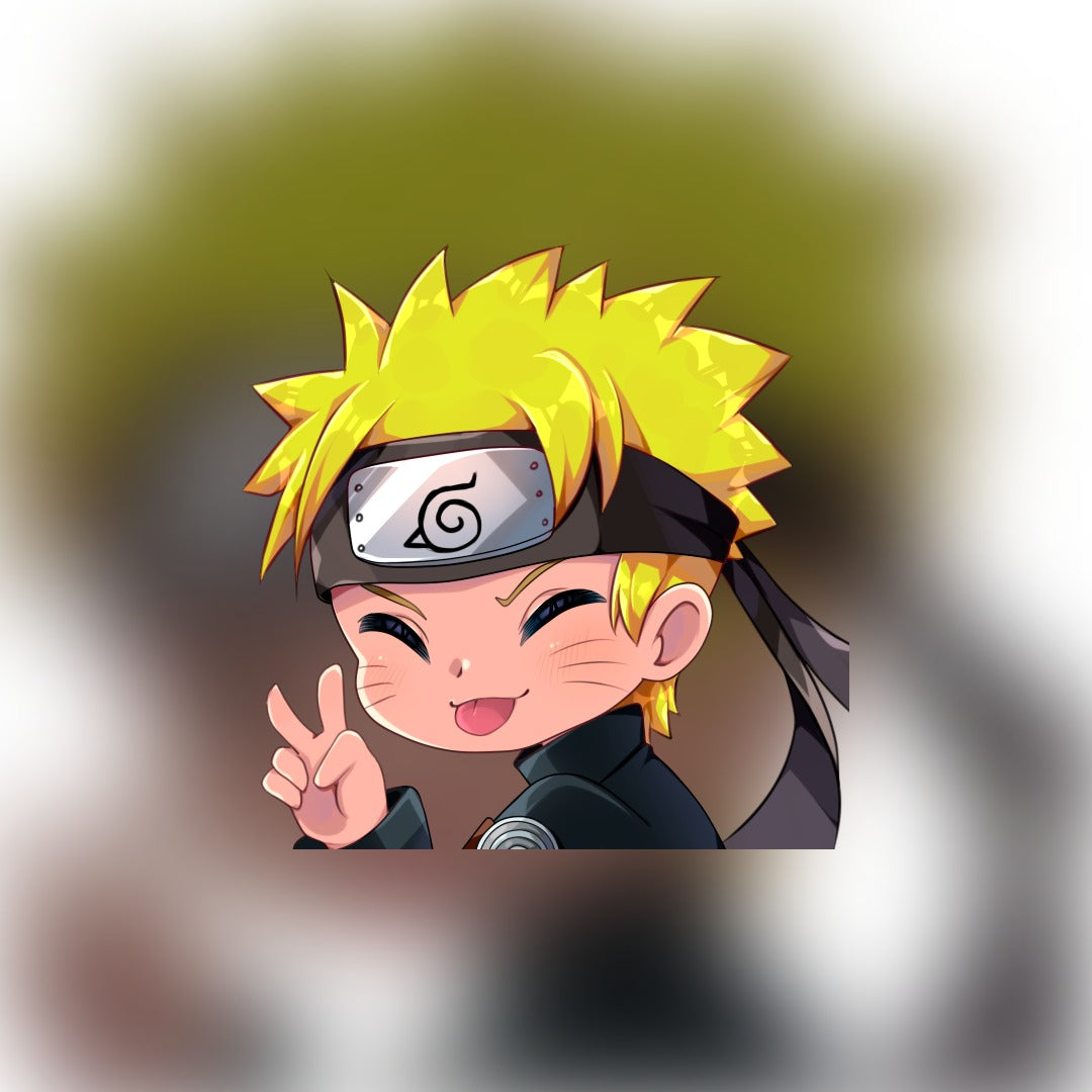 N N Peace Chibi Sticker