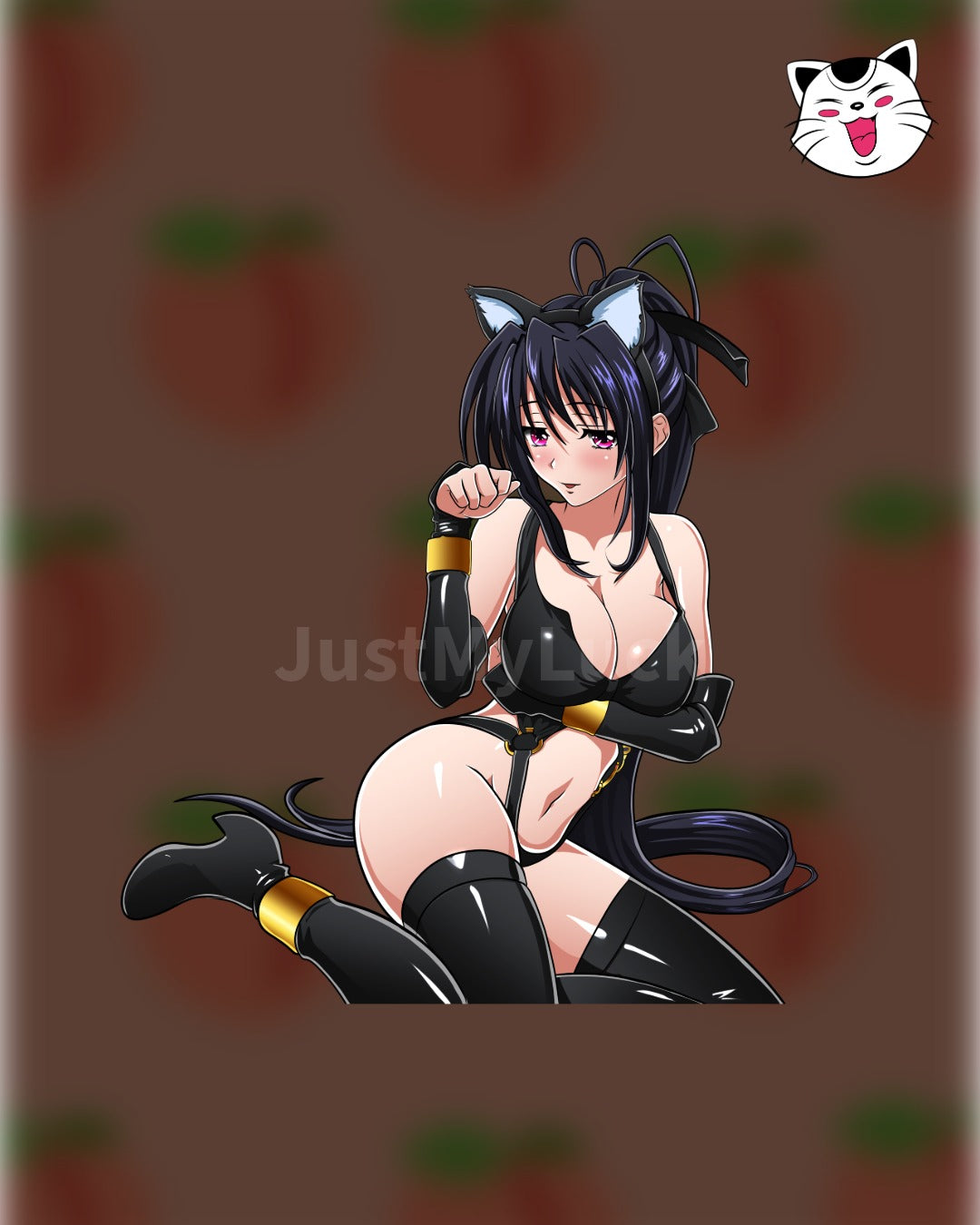 HDxD Kitty AKN Sticker