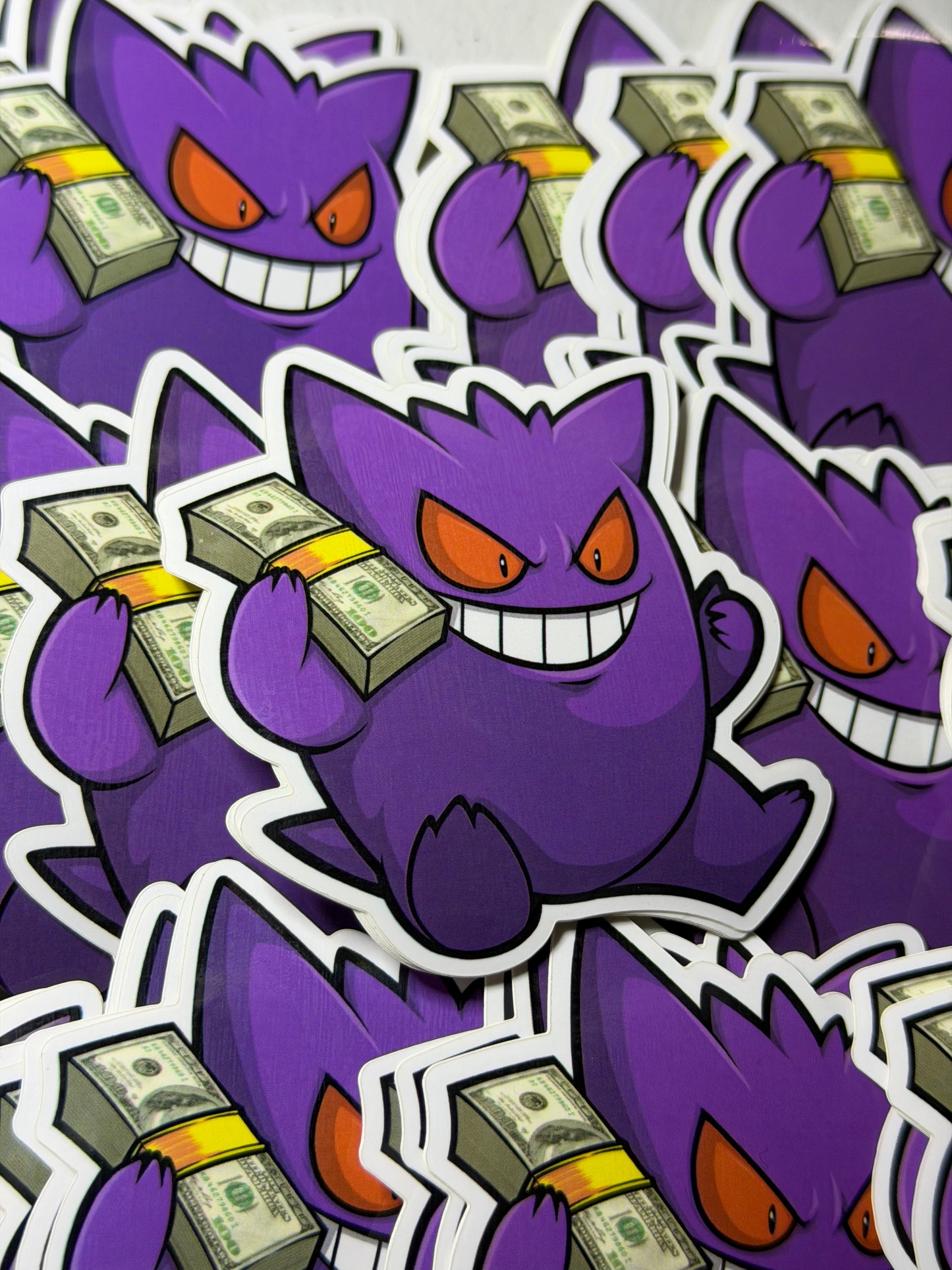 P Money Ghost Mini Sticker