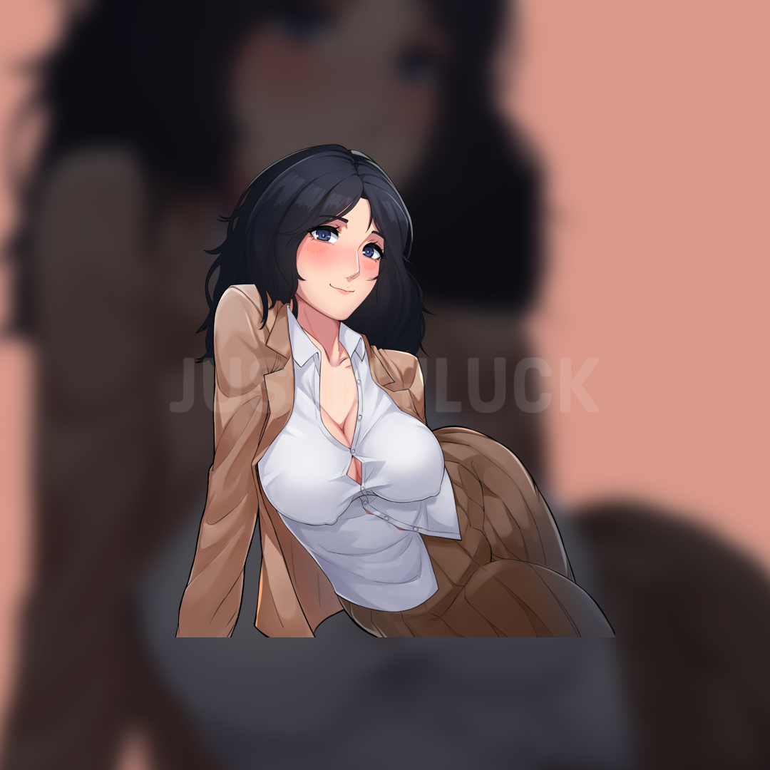 AT Cart Girl SC V2 Sticker