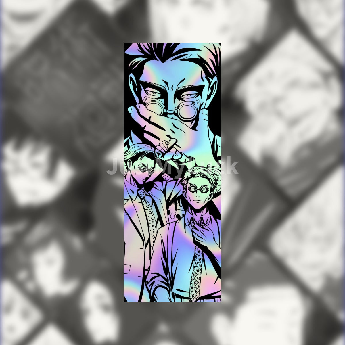 JJK NNM HOLO Slap Sticker
