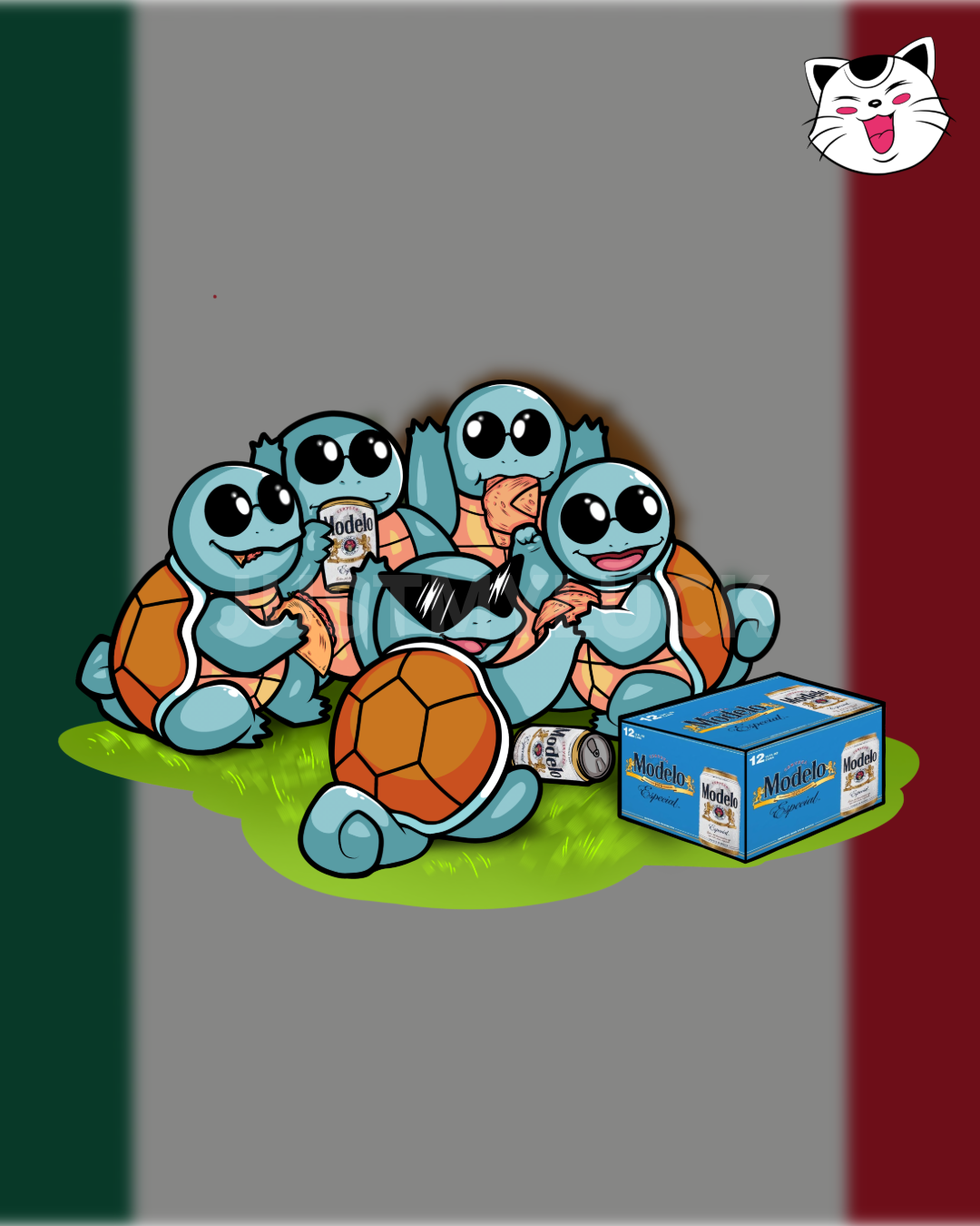 P SSquad Chillin Sticker