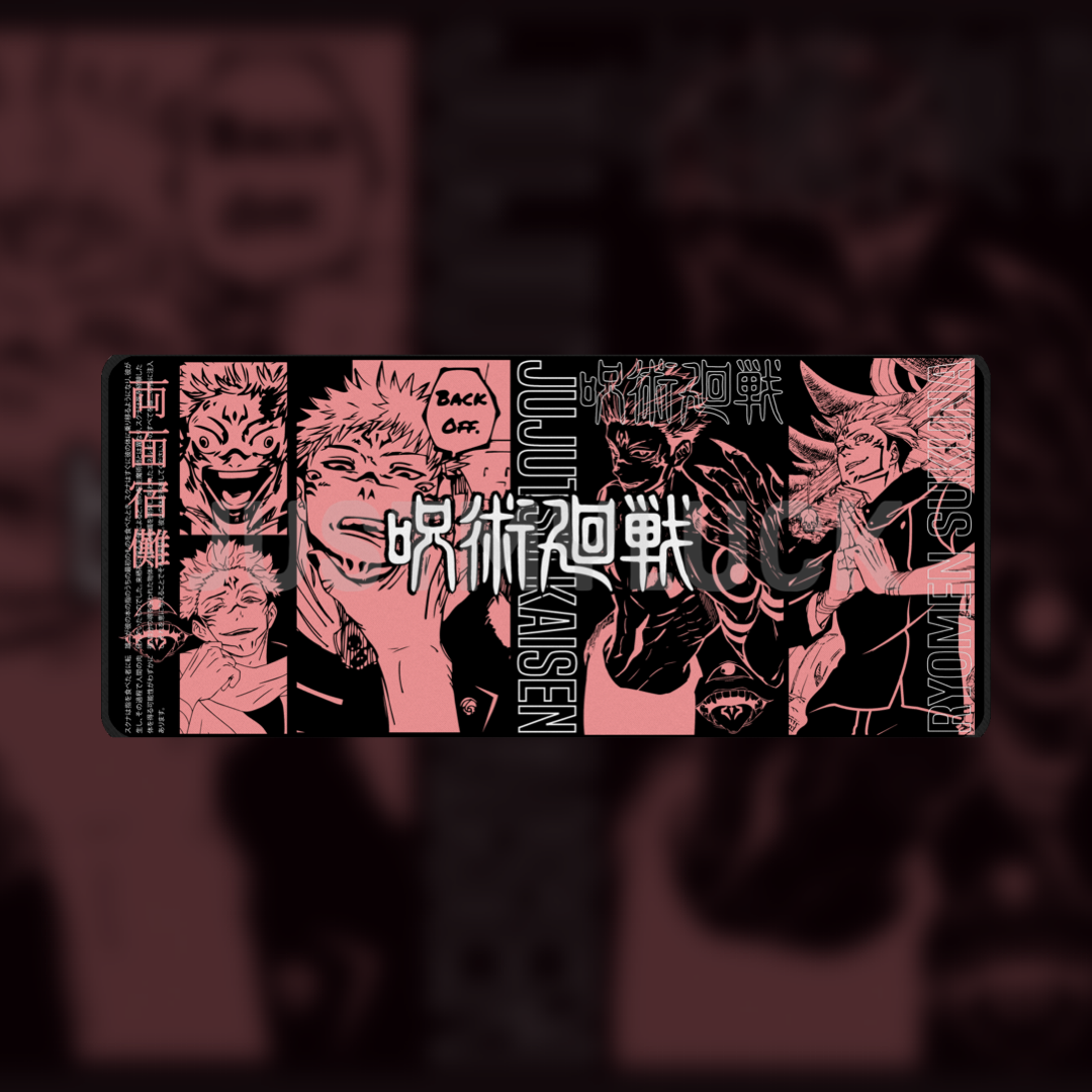 JJK SKNA Pink Deskmat (PREORDER)