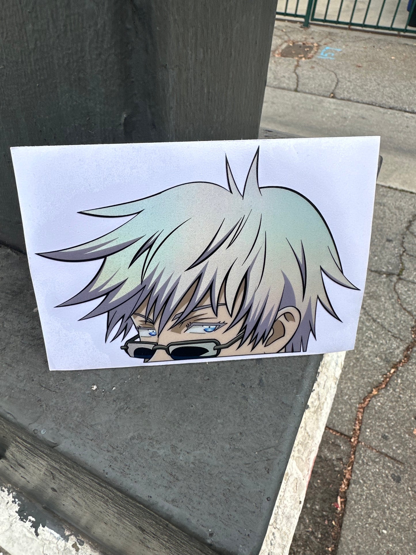 JJK GJO Peeker Sticker