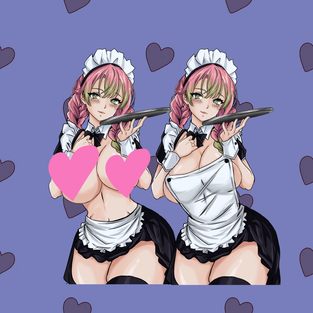 DS Love Pillar Maid Sticker