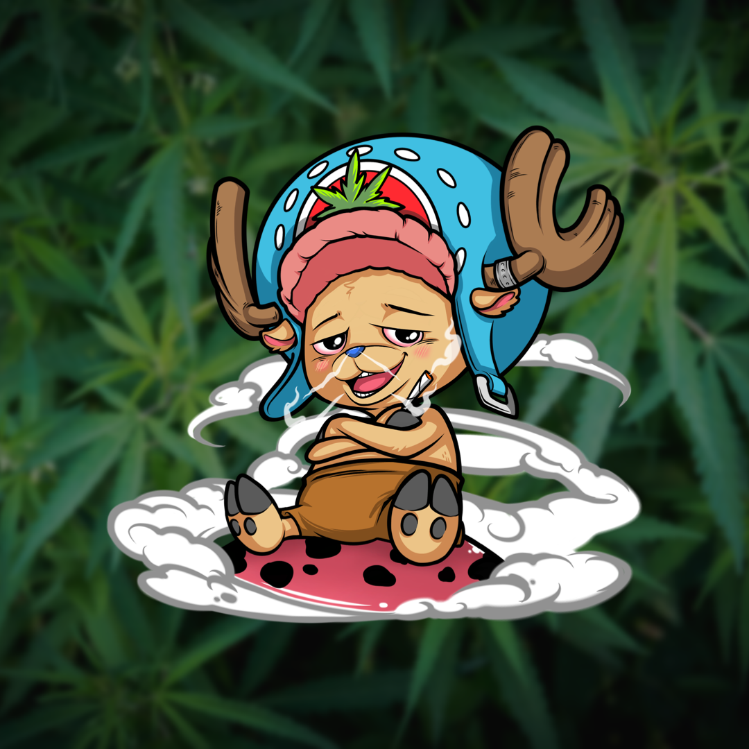 OP High Chill Chop 420 Sticker