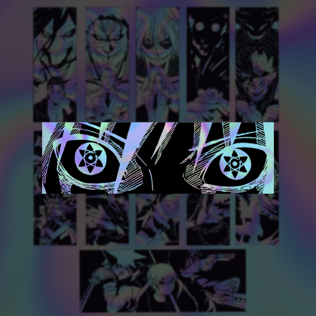 N MNGKYO Eyes HOLO Slap Sticker
