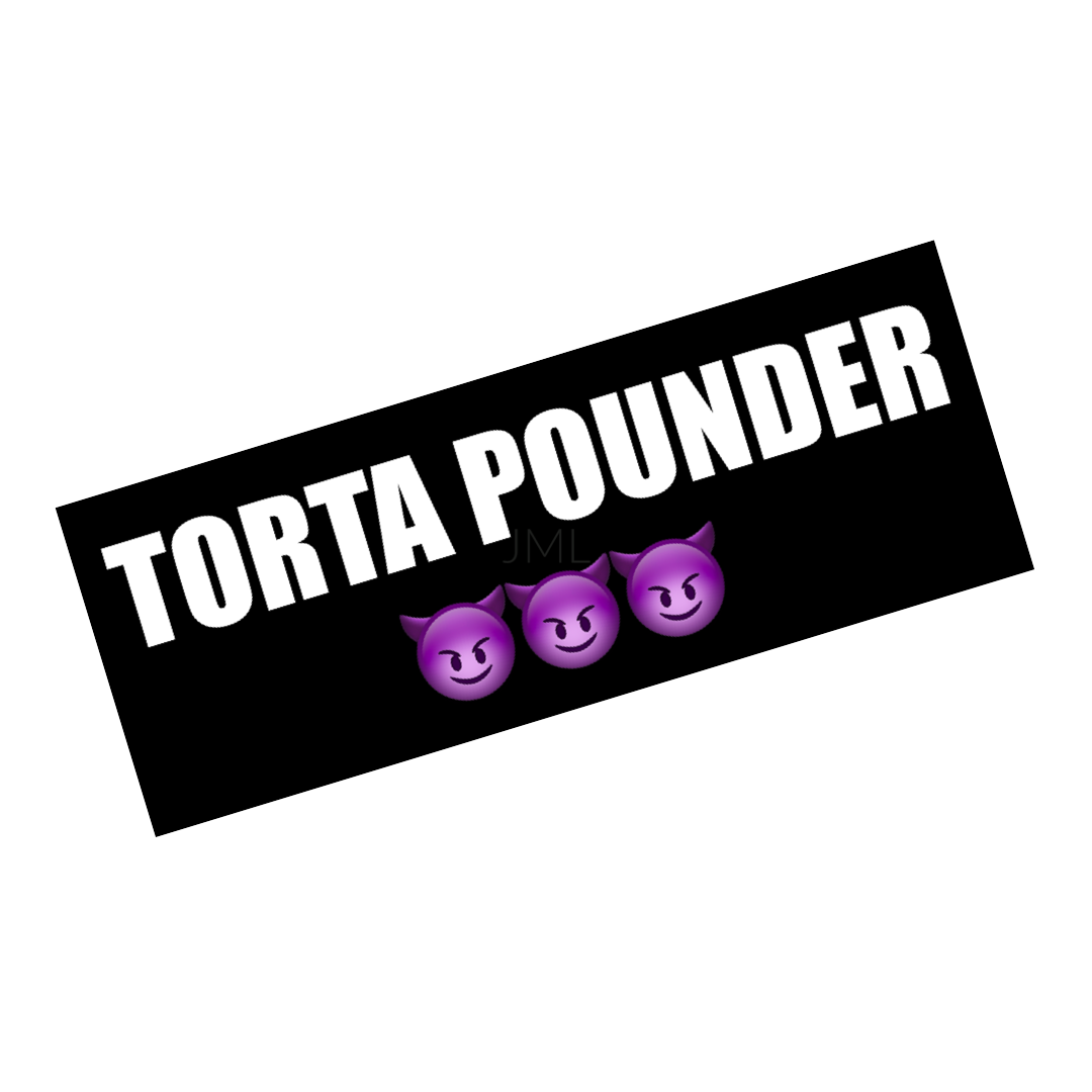 TORTA POUNDER SLAP Sticker