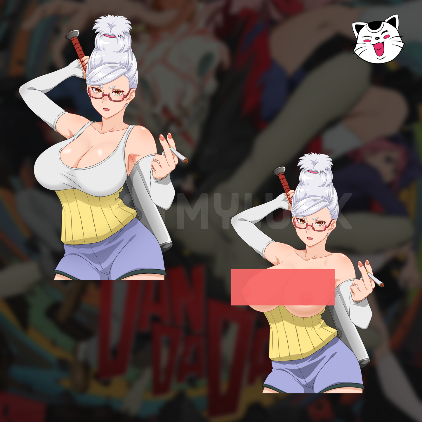 DDaD Hot Granny V2 Sticker