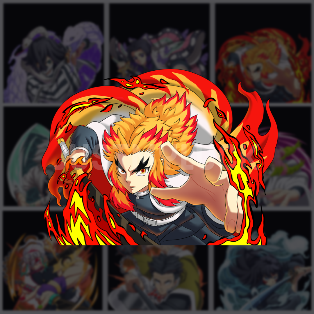 DS Fire Pillar V2 Sticker