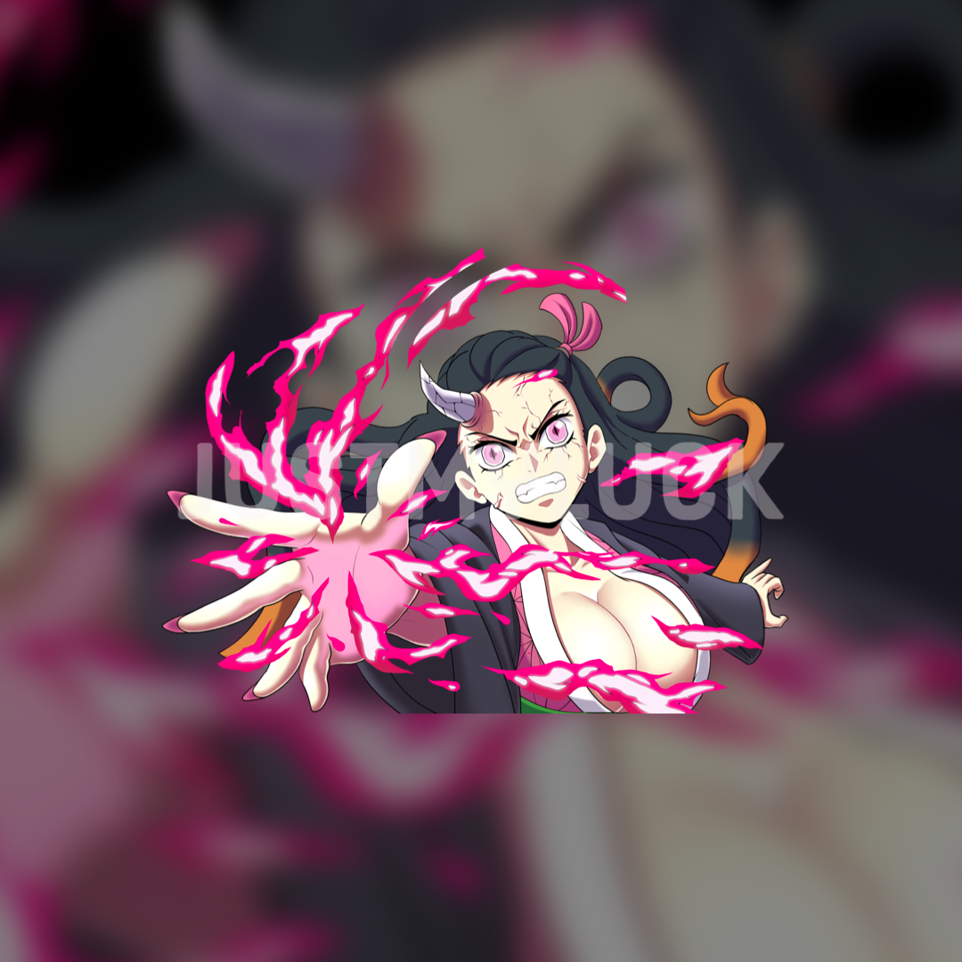 DS Demon Girl V2 Sticker