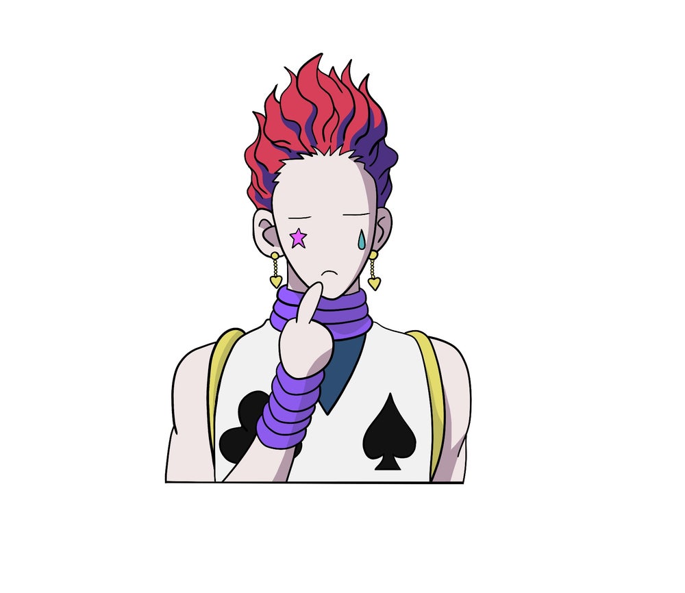 HH Shy Clown Sticker