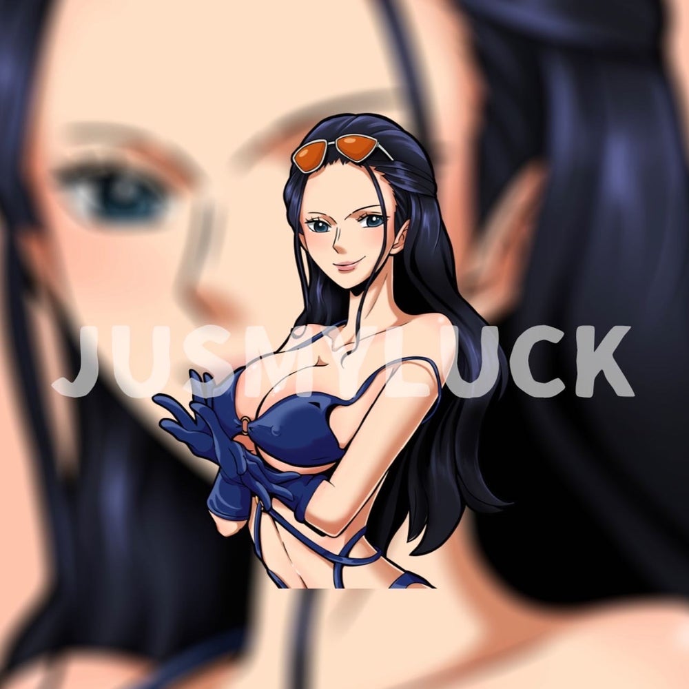 OP Black Hair Pirate SC Sticker