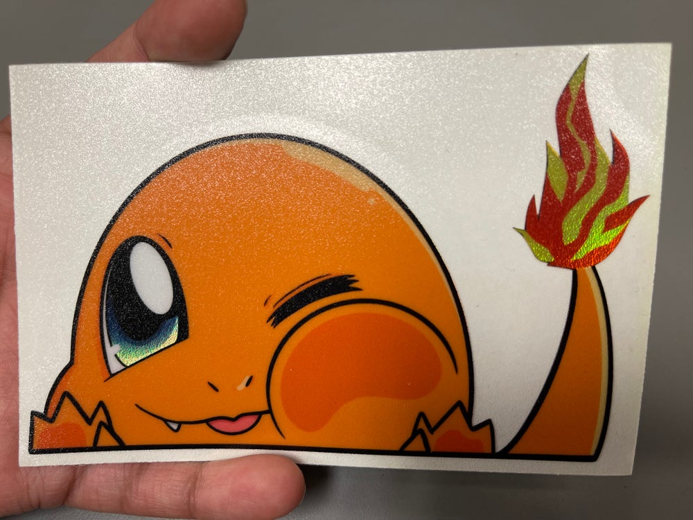 P Charmander Squish Sticker