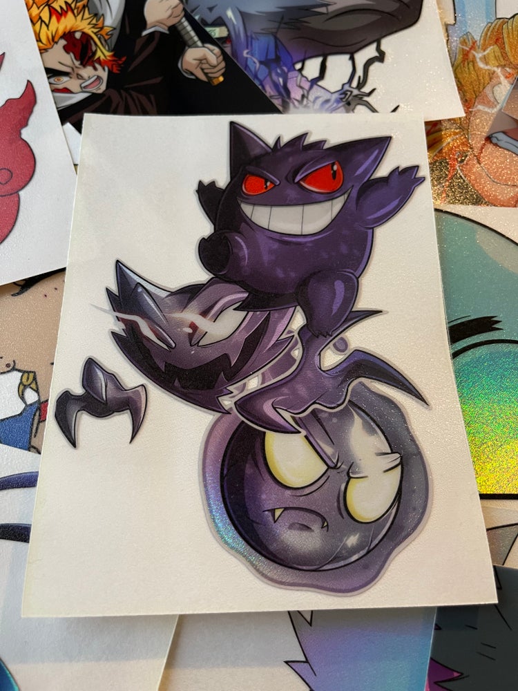 P Ghost Type Trio V1 Sticker