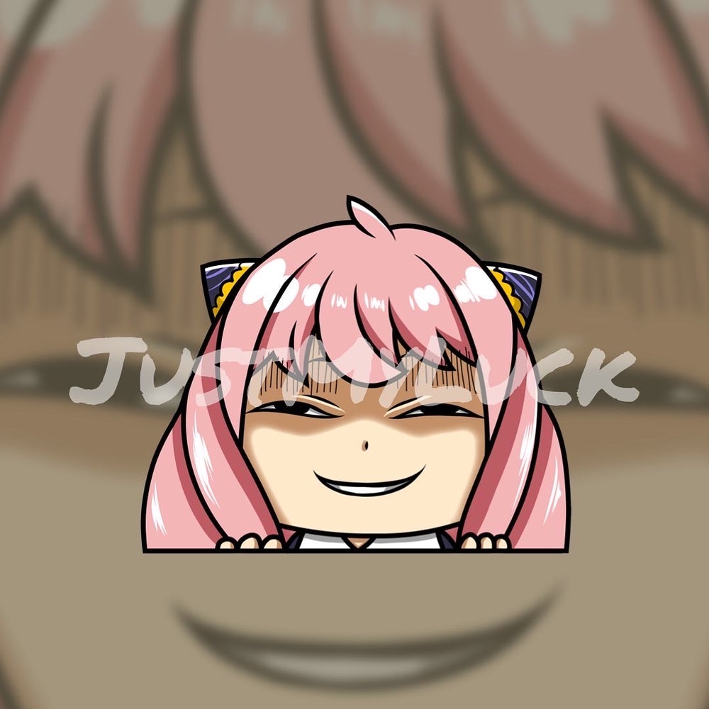 SF hehe peeker Sticker