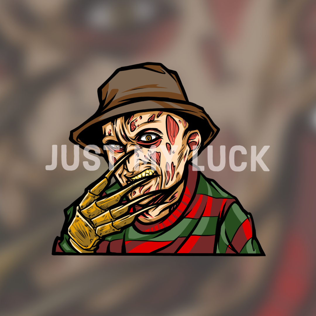 HW Freddy K Sticker