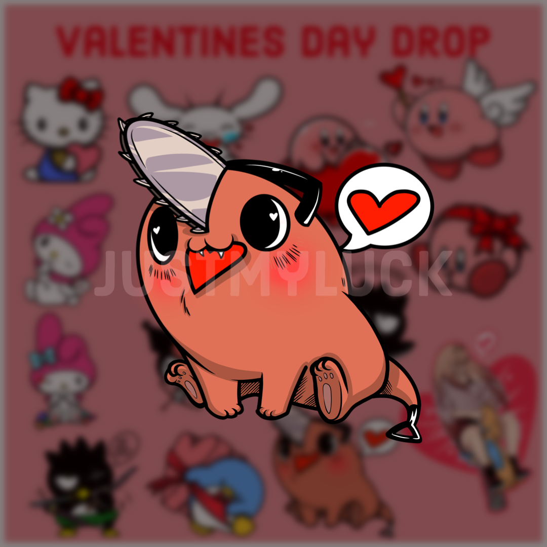 VDay Poch Sticker