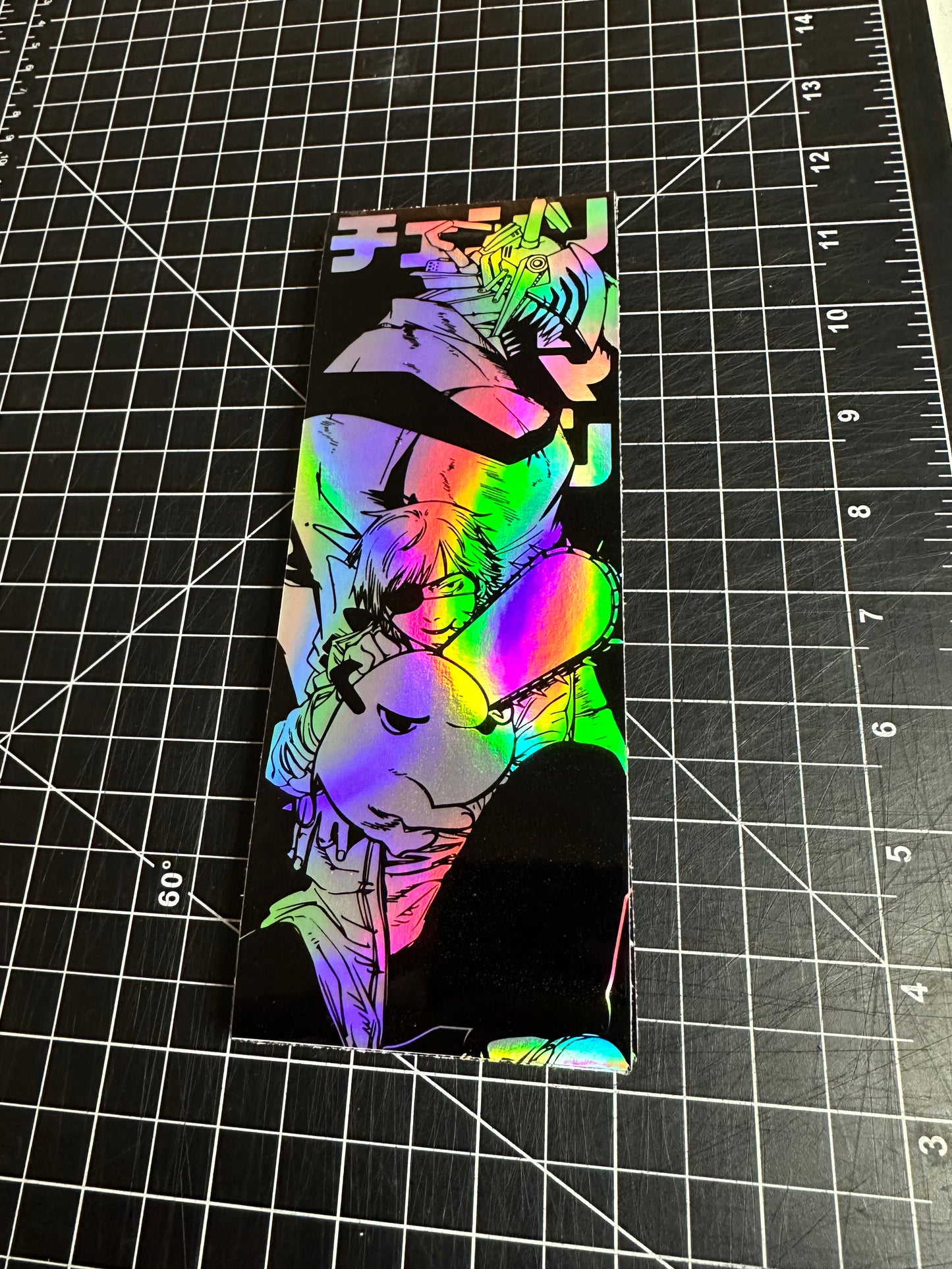 CS DNJI Vertical HOLO Slap Sticker