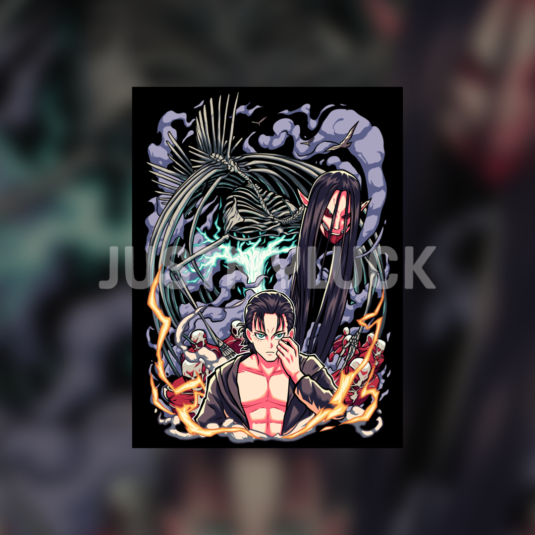 AT Eren Rumbling Flag