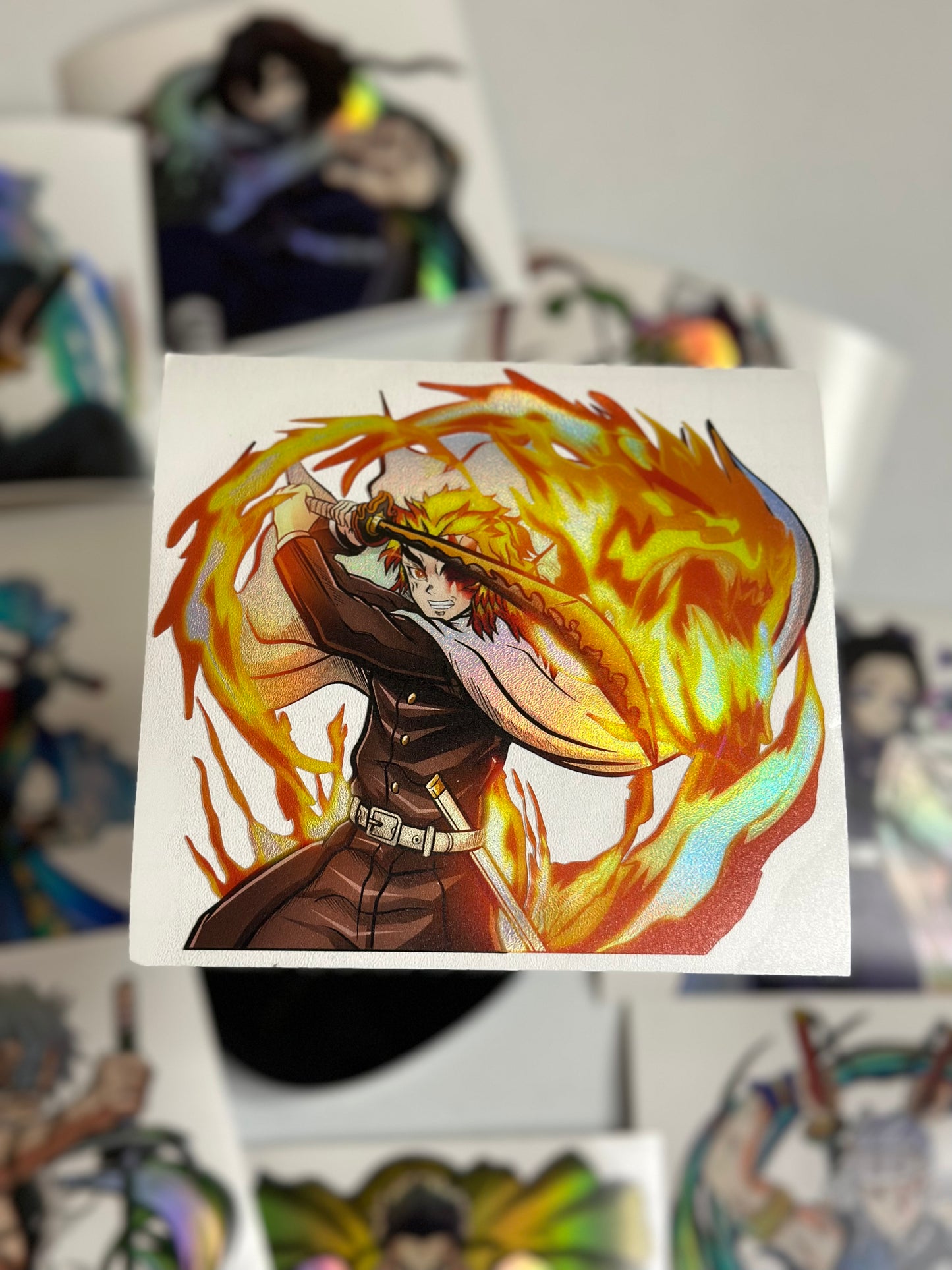 DS Fire Pillar Sticker