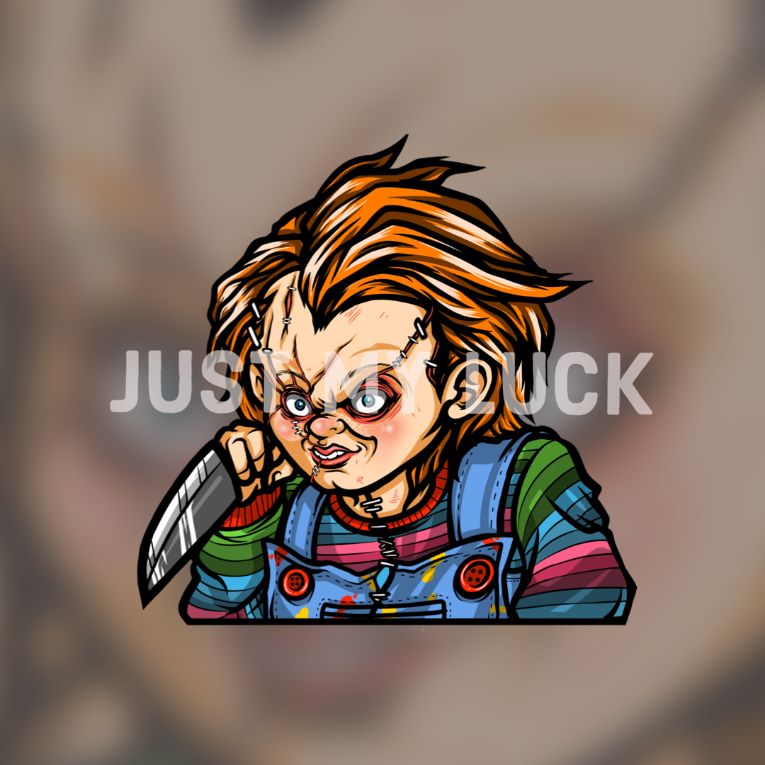 HW Chucky Sticker