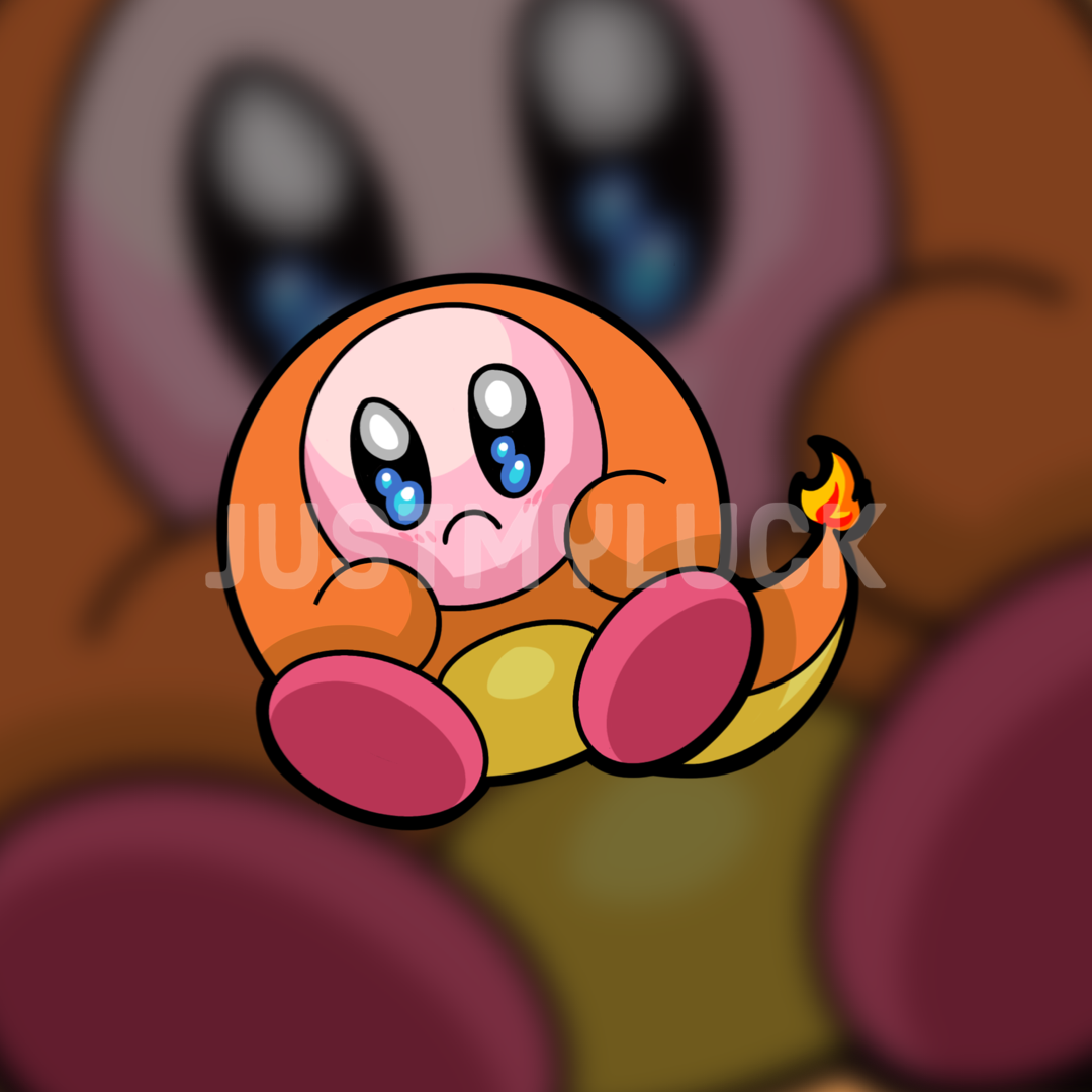 K Char Sticker