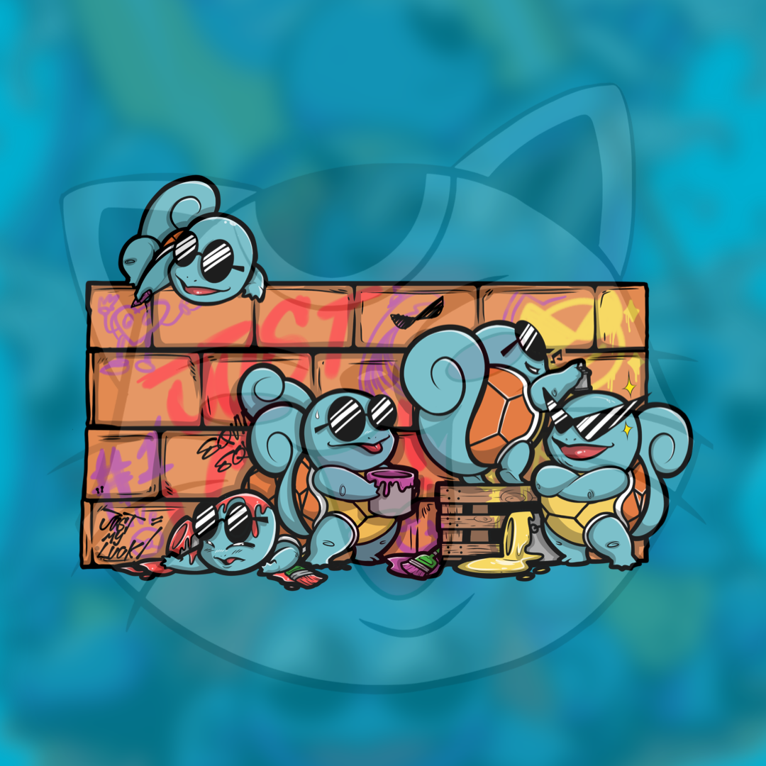 P SSquad Tagging Sticker