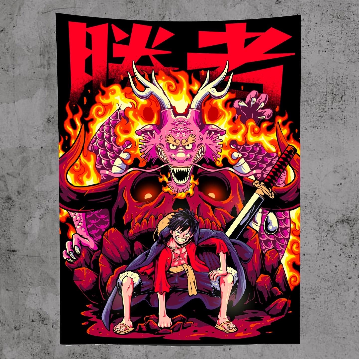 OP L Wano Flag (PREORDER)