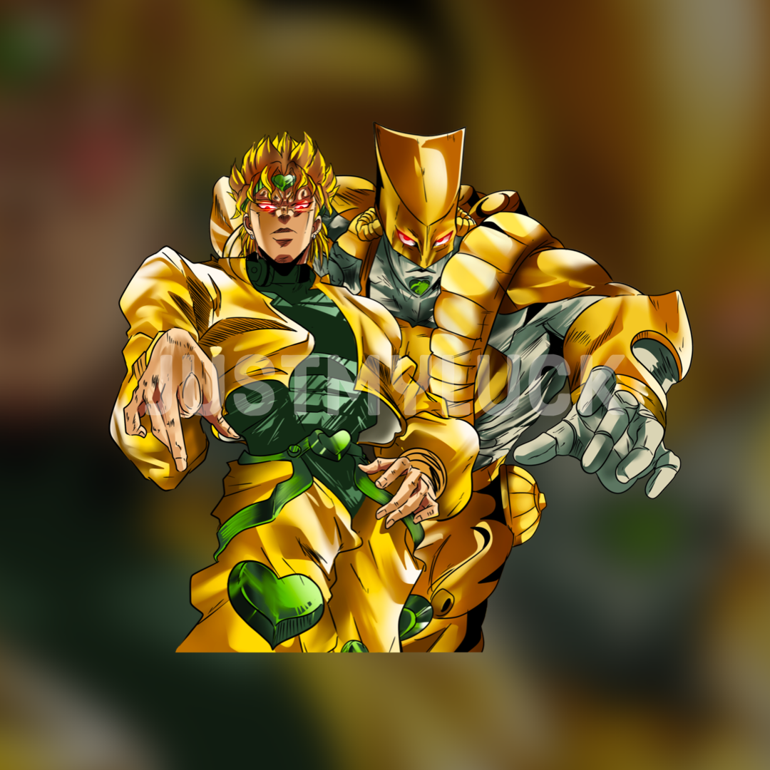 JJB DIO Sticker