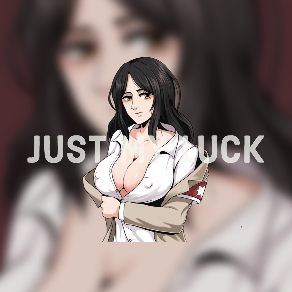 AT Cart Girl Sticker