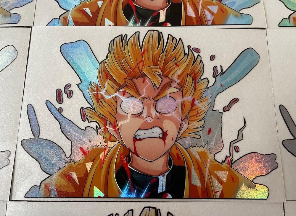 DS Lighting Sword Sticker