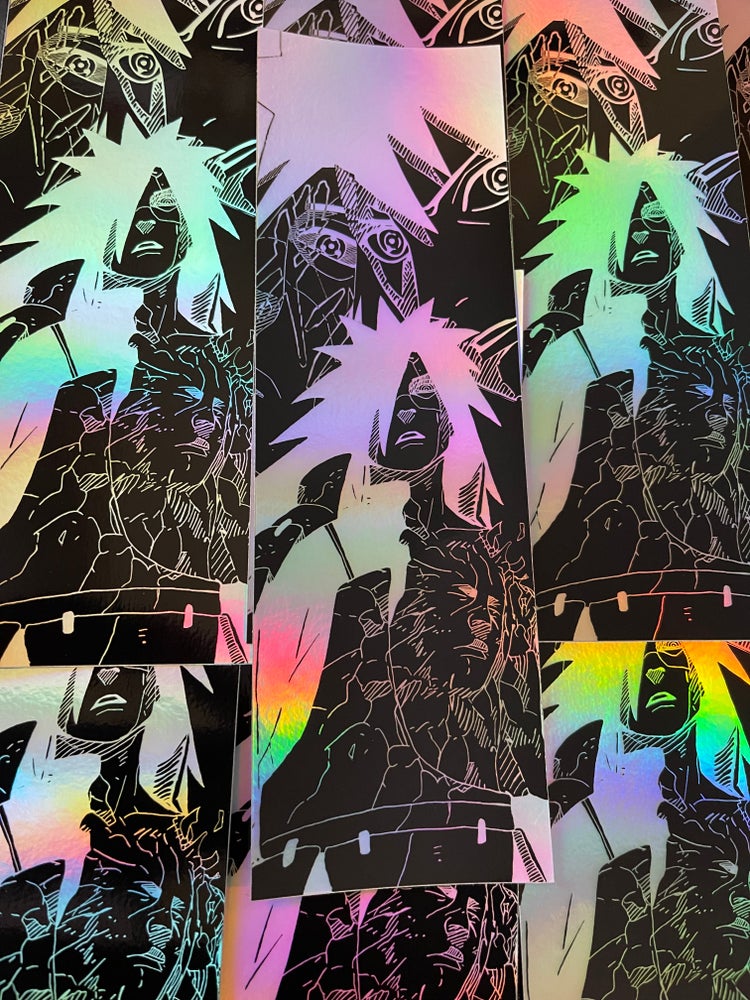 N M Reanimated HOLO Slap Sticker