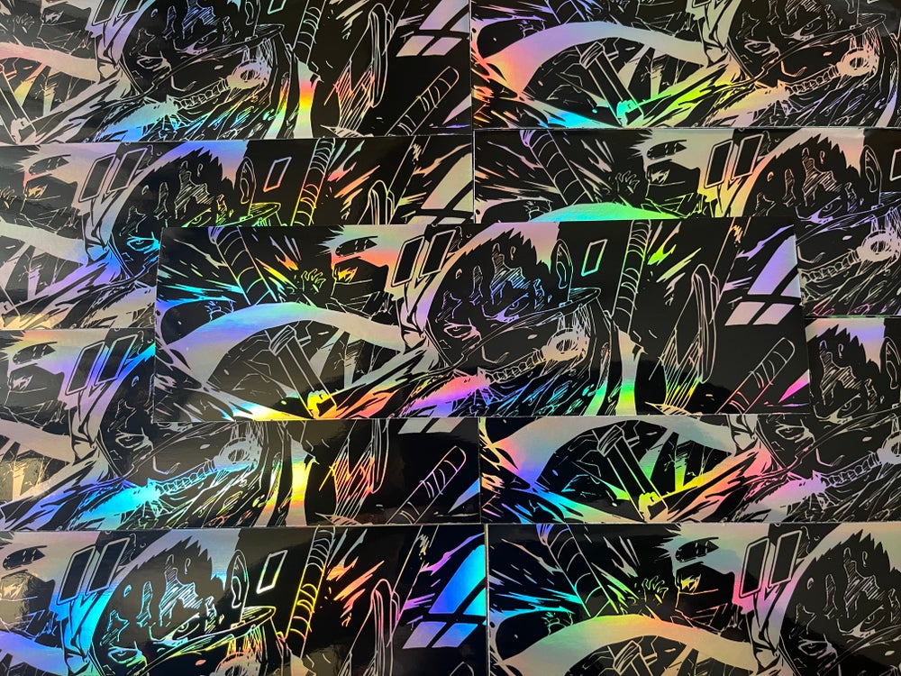 N Mist HOLO Slap Sticker