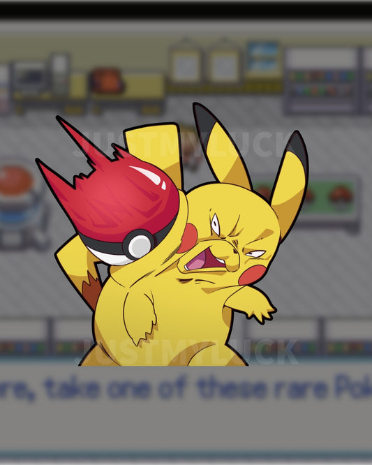 P Lightning Starter Hit Sticker