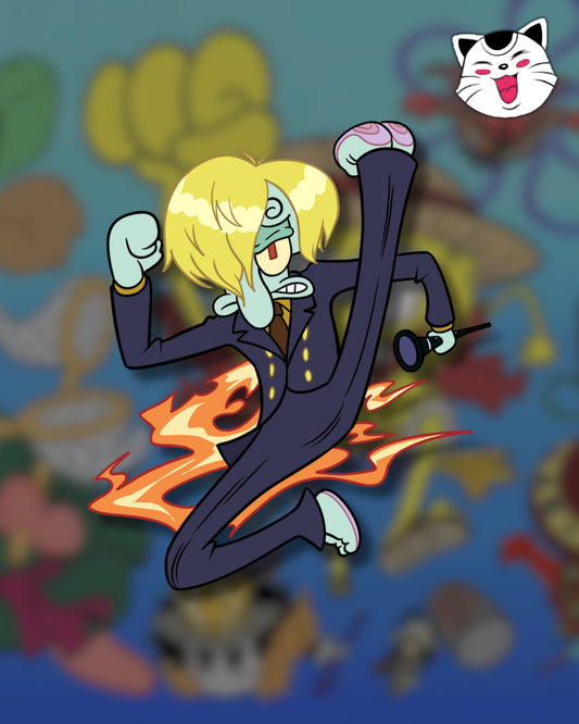 SB x OP SQDWRD SNJ Sticker