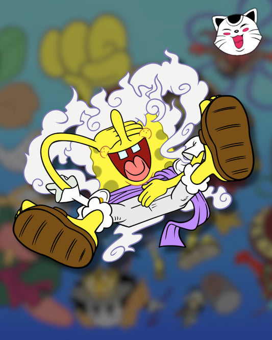SB x OP SPNG LFY G5 Laugh Sticker