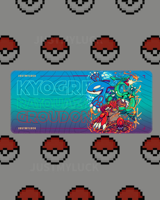 P Legendary Emerald Trio Deskmat