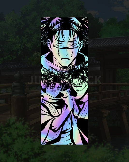 JJK CHSO HOLO Vertical Slap Sticker