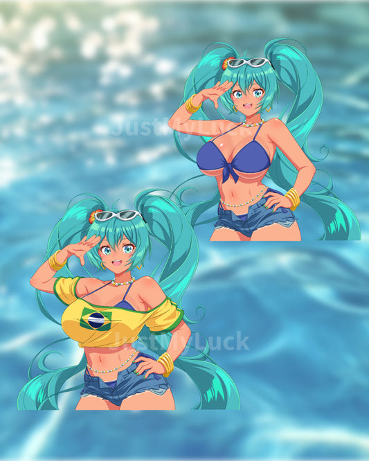 MKU Brazilian Sticker