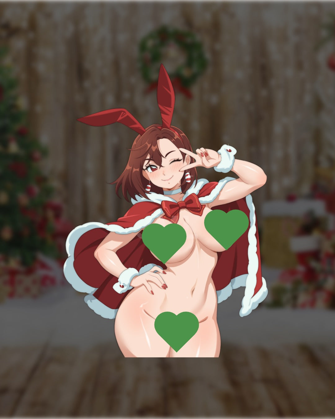 DDaD MMO Bunny/Christmas NSFW Sticker