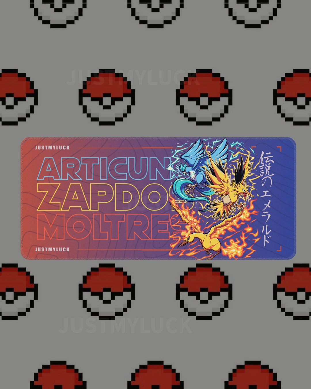 P Legendary Bird Trio Deskmat