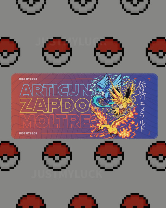 P Legendary Bird Trio Deskmat