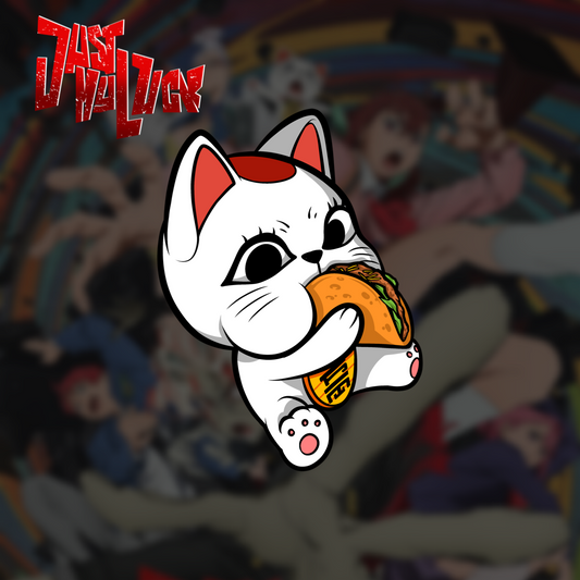 DDaD Turbo Cat Taco Munch Sticker